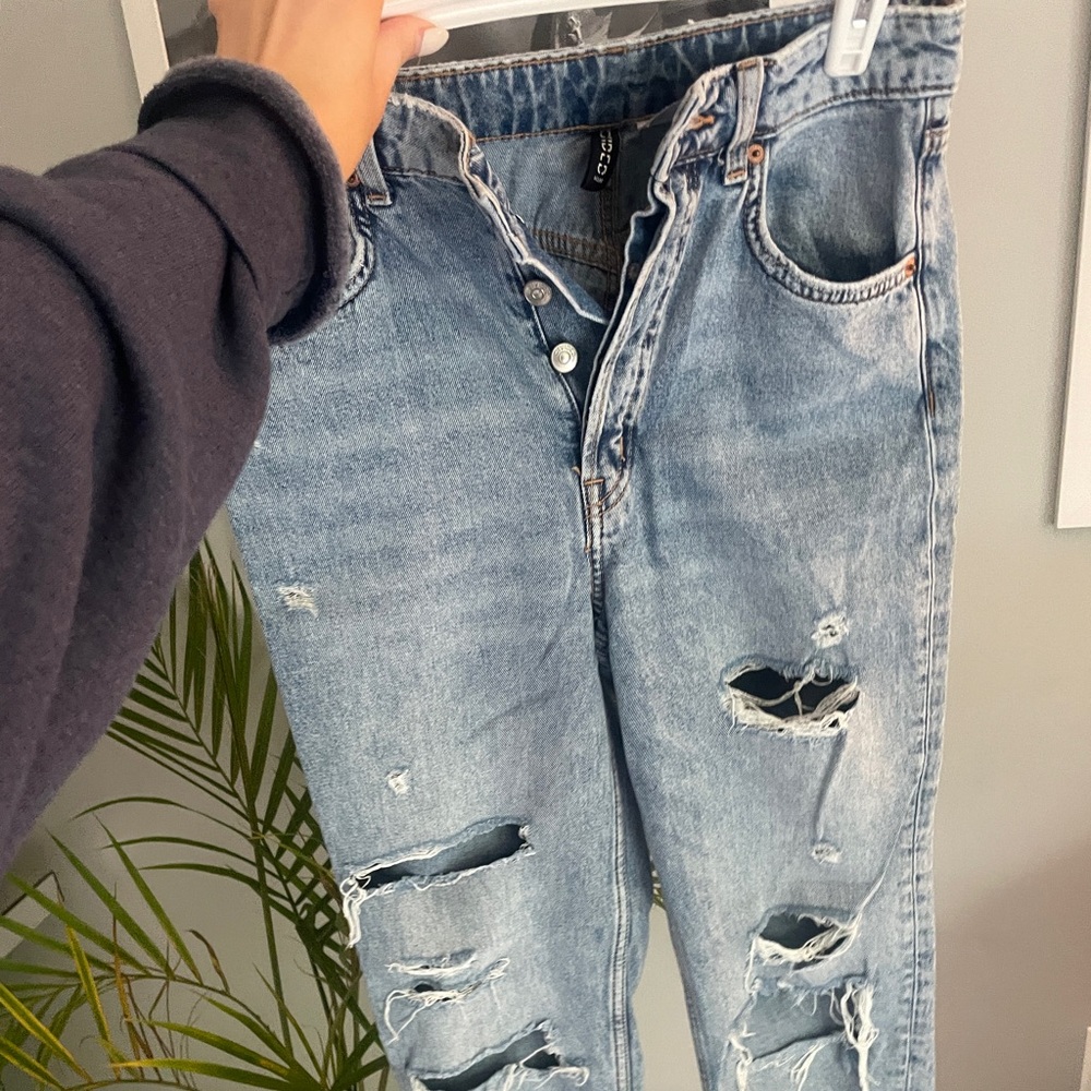 H&M ripped jeans